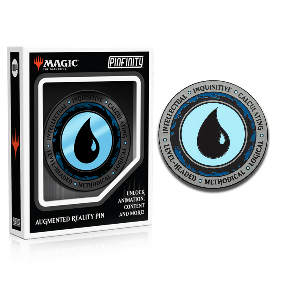 Pinfinity: "Blue Mana Crest" AR Pin