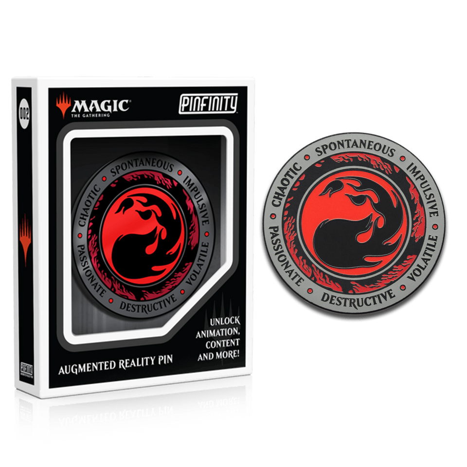 Pinfinity: "Red Mana Crest" AR Pin