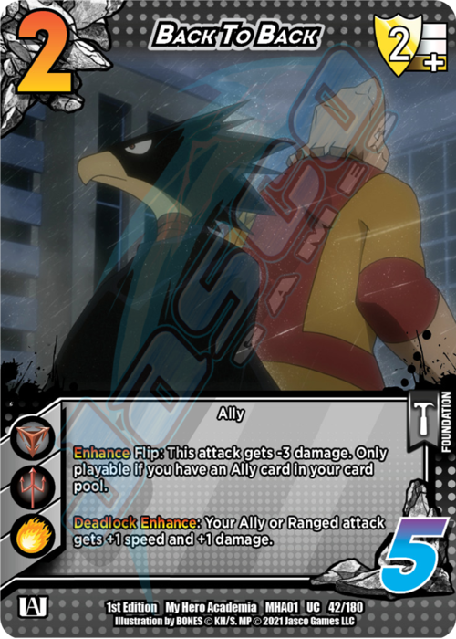 Back to Back Card Front