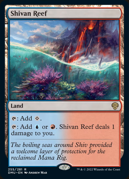 Shivan Reef Card Front