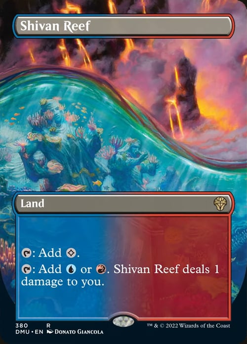 Shivan Reef Card Front