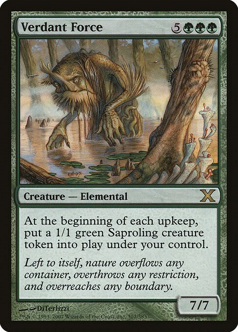 Verdant Force Card Front