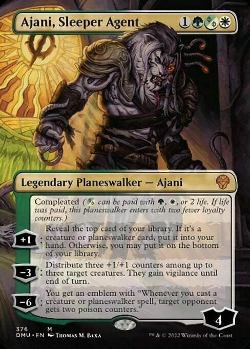 Ajani, Sleeper Agent Card Front