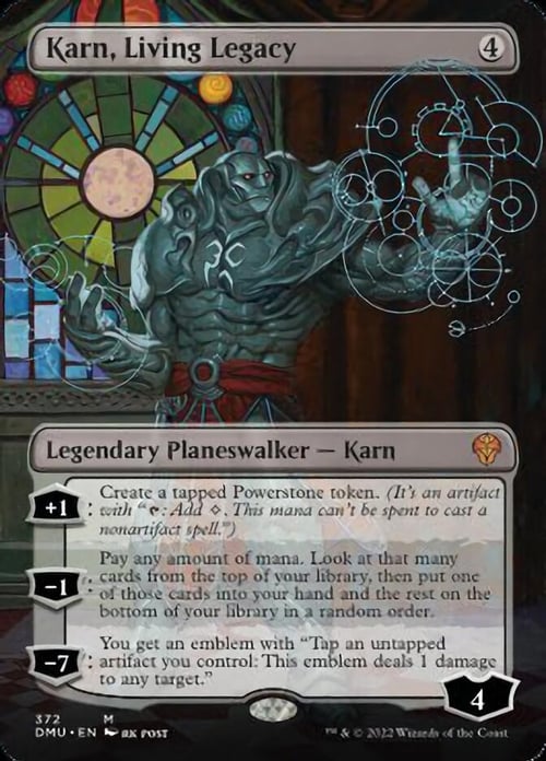 Karn, Living Legacy Card Front