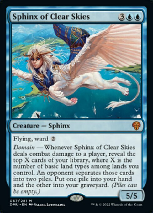 Sphinx of Clear Skies Card Front