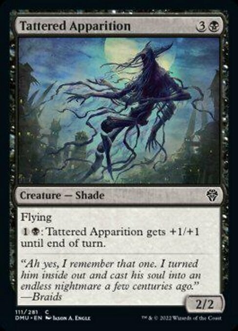 Tattered Apparition Card Front