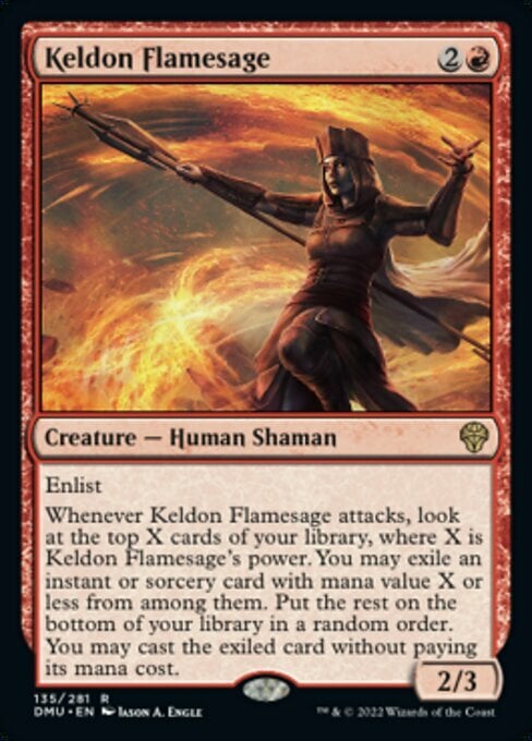 Keldon Flamesage Card Front