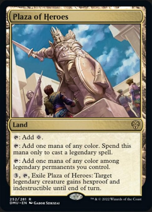 Plaza of Heroes Dominaria United | Magic | CardTrader