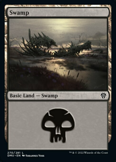 Swamp Card Front