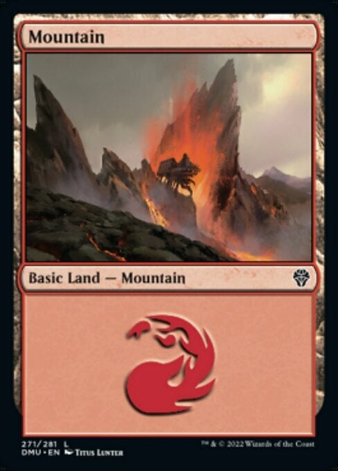 Mountain Card Front