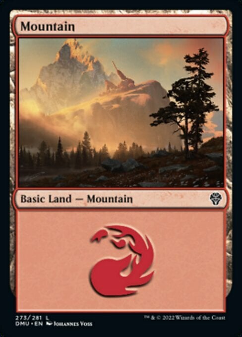 Mountain Card Front