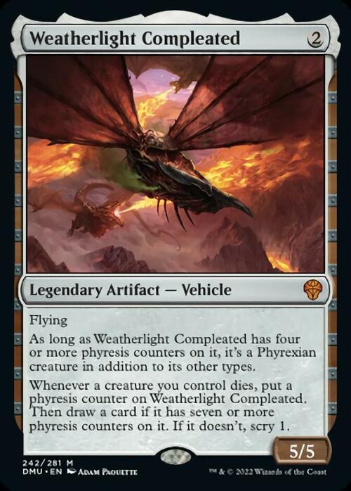 Weatherlight Compleated Card Front