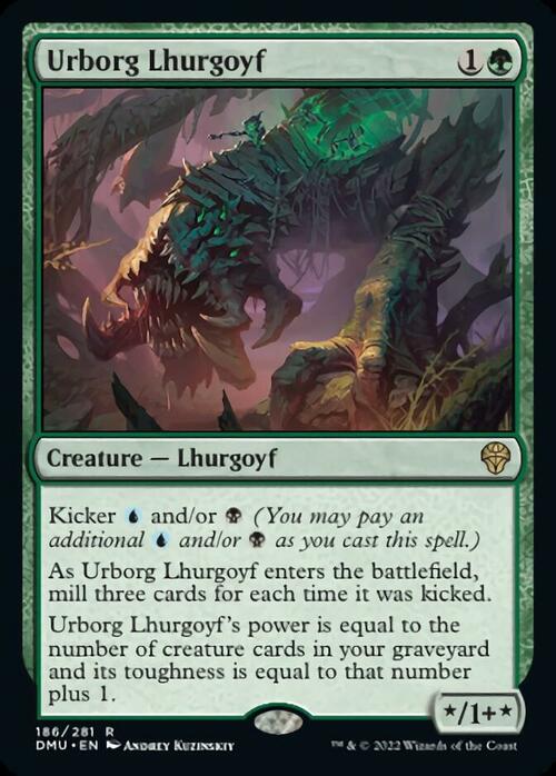 Urborg Lhurgoyf Card Front