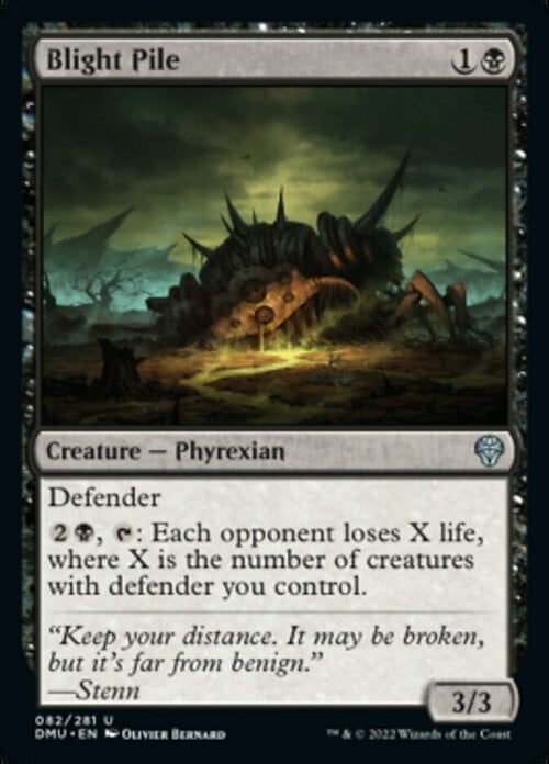 Blight Pile Card Front