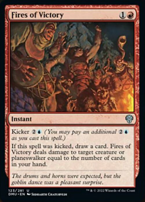 Fires of Victory Card Front