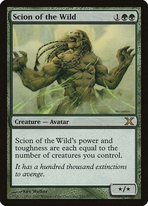 Scion of the Wild Card Front