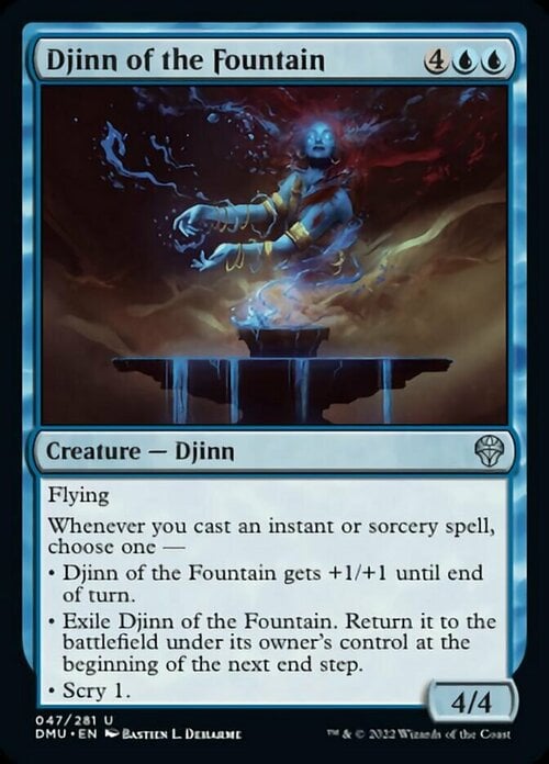 Djinn of the Fountain Card Front