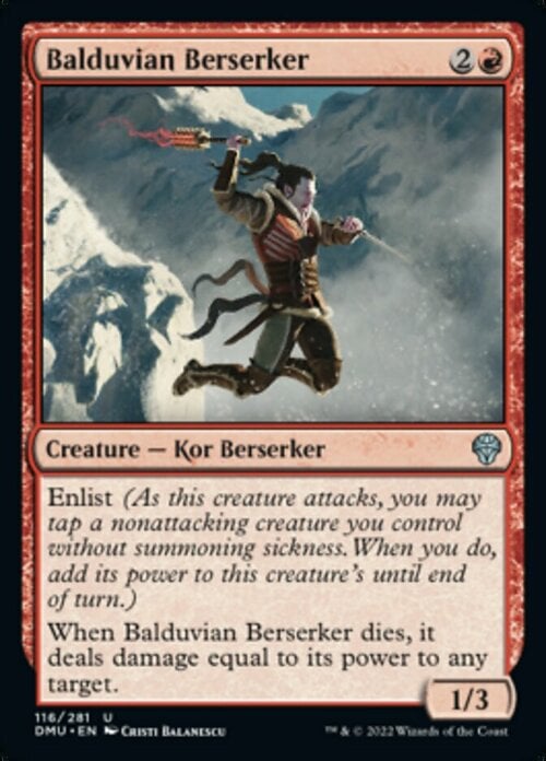 Balduvian Berserker Card Front