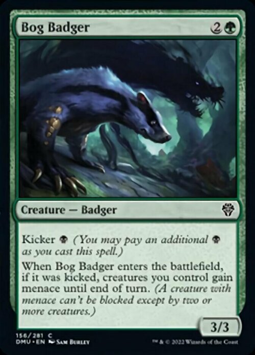 Bog Badger Card Front