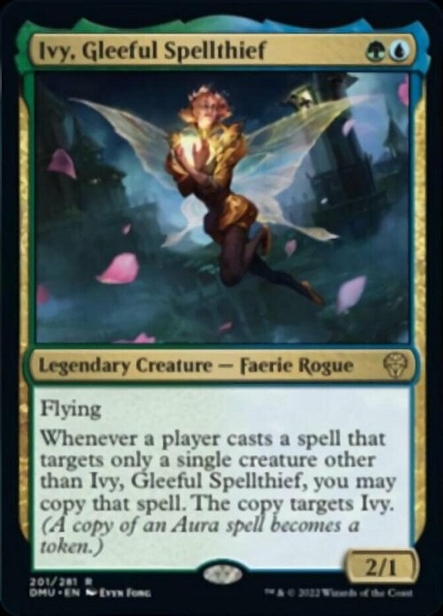 Ivy, Gleeful Spellthief Card Front
