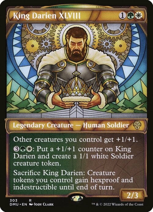 King Darien XLVIII Card Front