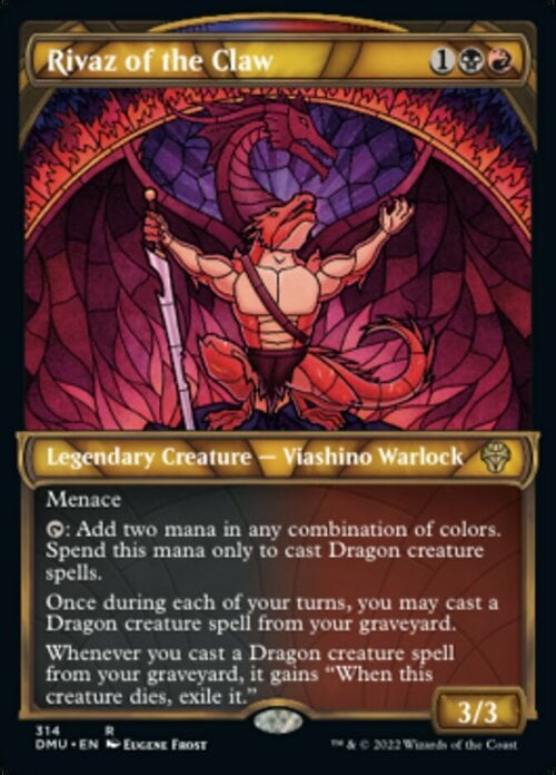 Rivaz of the Claw Card Front