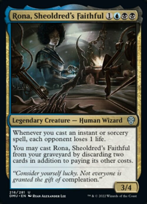 Rona, Sheoldred's Faithful Card Front