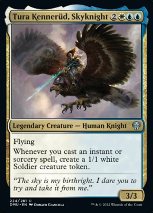 Tura Kennerüd, Skyknight Card Front