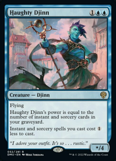 Haughty Djinn Card Front