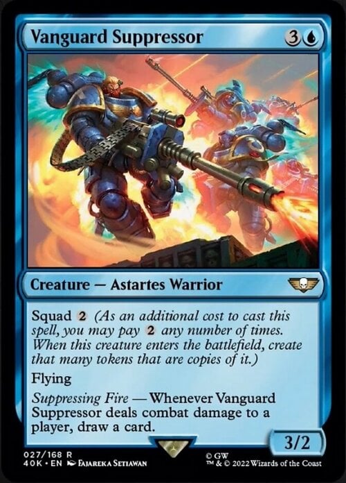 Vanguard Suppressor Card Front