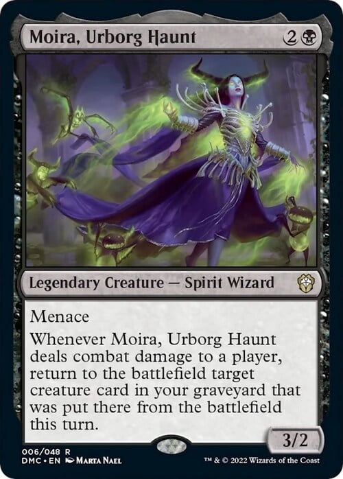 Moira, Urborg Haunt Card Front