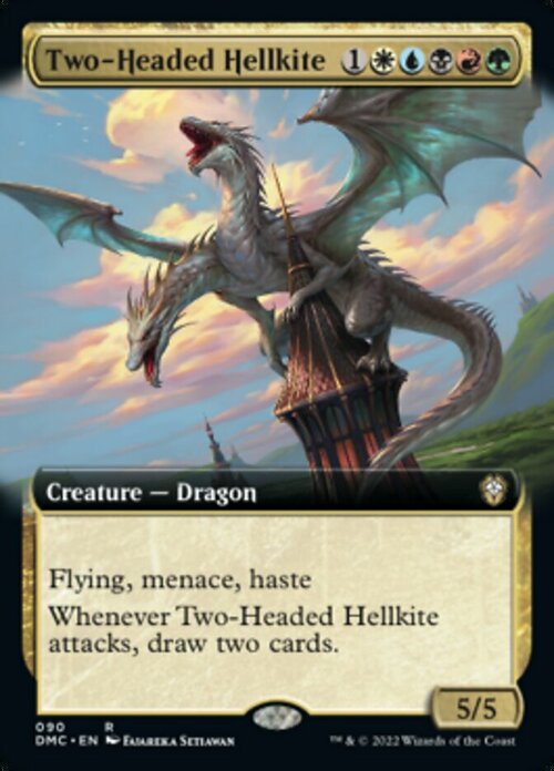 Two-Headed Hellkite Card Front