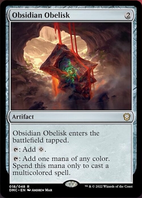 Obsidian Obelisk Frente