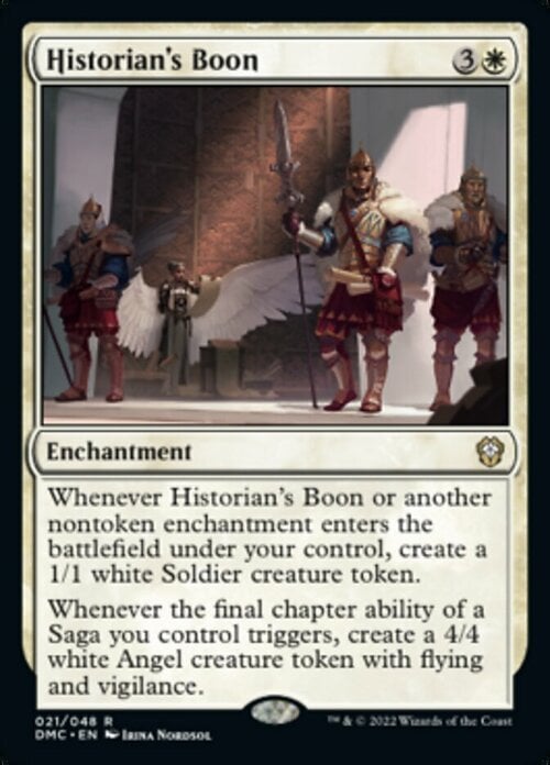 Historian's Boon Card Front