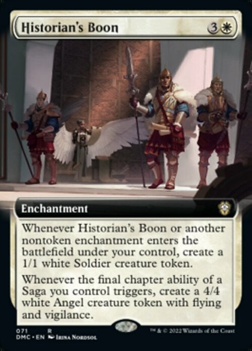 Historian's Boon Card Front