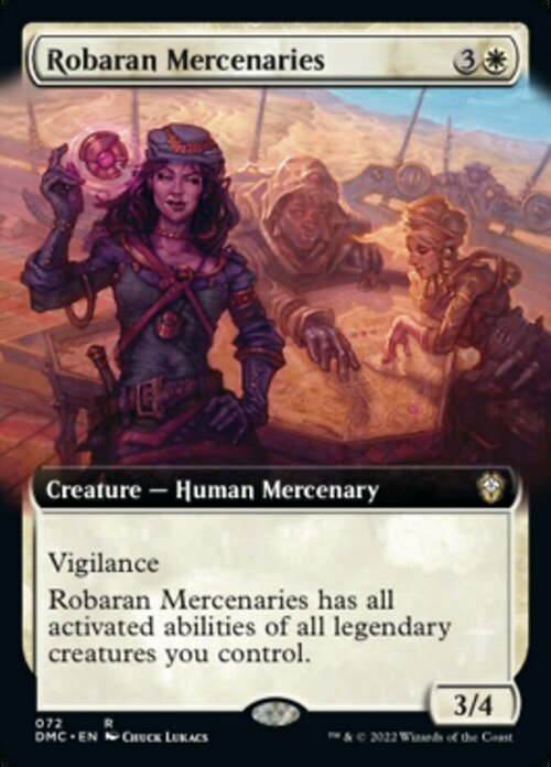 Robaran Mercenaries Card Front