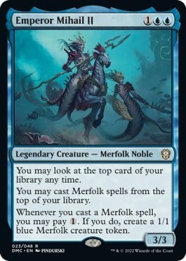 Emperor Mihail II Card Front