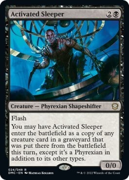 Activated Sleeper Card Front