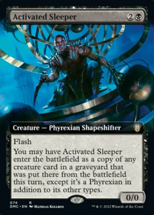 Activated Sleeper Card Front