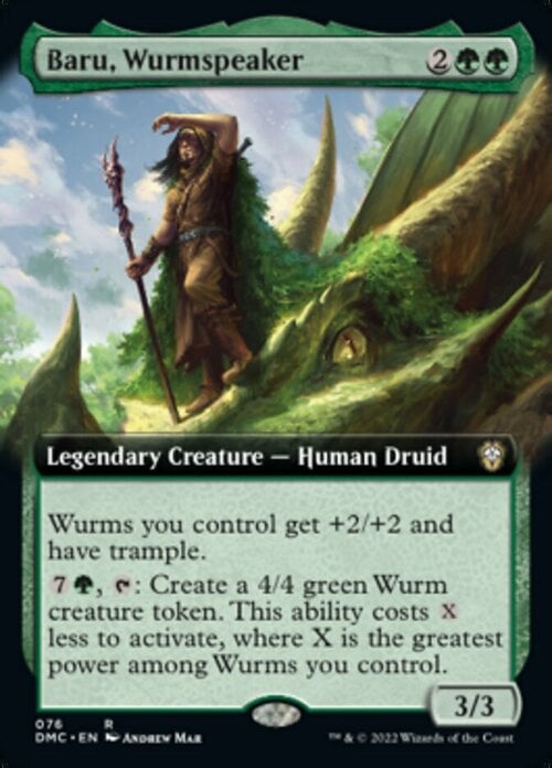 Baru, Wurmspeaker Card Front