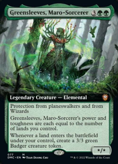 Greensleeves, Maro-Sorcerer Card Front