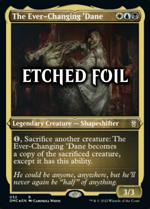 The Ever-Changing 'Dane Card Front