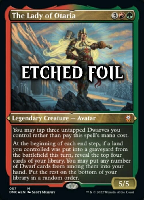 The Lady of Otaria Card Front