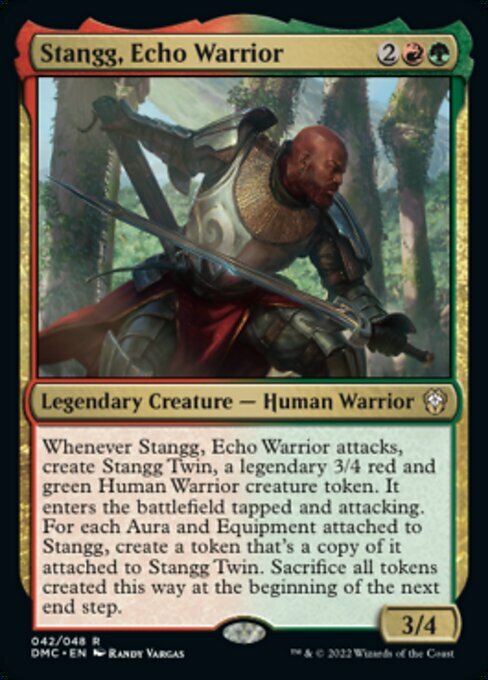 Stangg, Echo Warrior Card Front