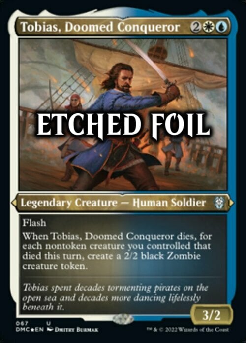 Tobias, Doomed Conqueror Card Front