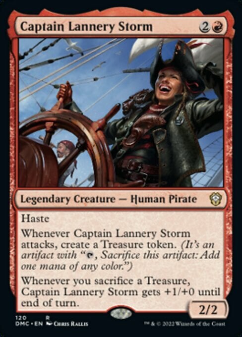 Capitana Lannery Fendiburrasca Card Front