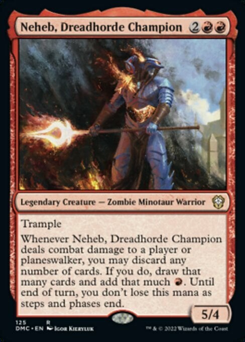 Neheb, Dreadhorde Champion Card Front