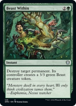 Beast Within Card Front