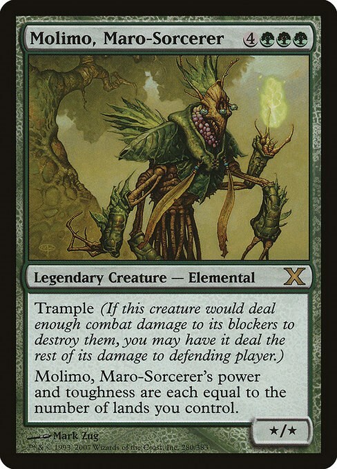 Molimo, Maro-Sorcerer Card Front
