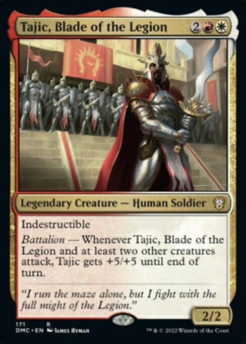 Tajic, Blade of the Legion Card Front
